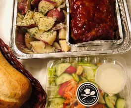 HOT: Martha's Meatloaf with Classic Sides, House Salad and Fresh Bread
